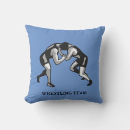 Wrestling Wrestler Design Throw Kissen