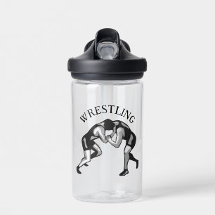 Wrestling Wrestler Design Trinkflasche