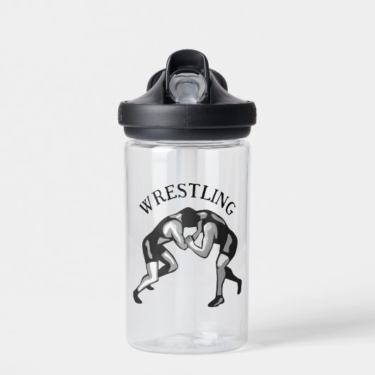 Wrestling Wrestler Design Trinkflasche (Vorne)