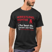Wrestling zur Definition von Sport Fighter T-Shirt (Vorderseite)