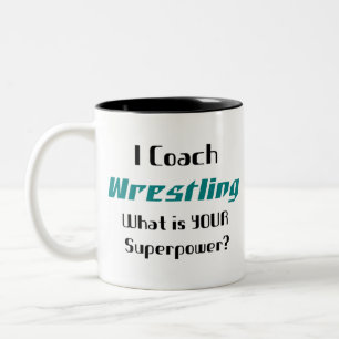 Wrestling Zweifarbige Tasse