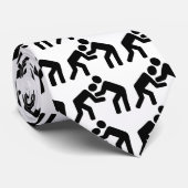 Wrestlinglogo Krawatte (Gerollt)