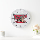 WrestlingTakedown Große Wanduhr (Zuhause)