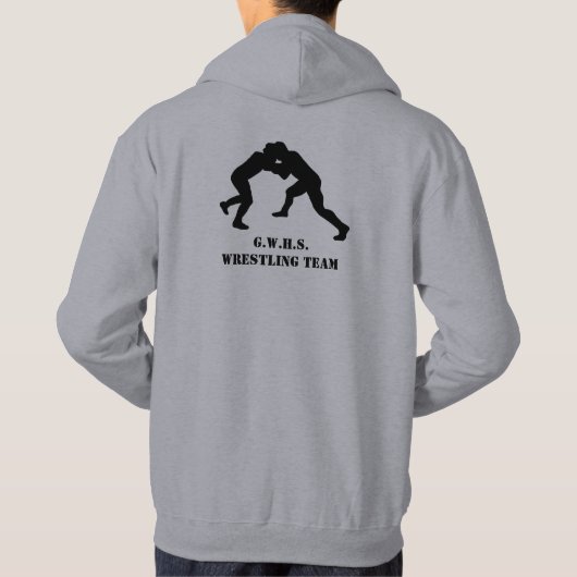 Wrestlingteam Hoodie (Rückseite)
