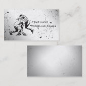 Wrestlingtrainer-Geschäftskarte Visitenkarte (Vorne/Hinten)