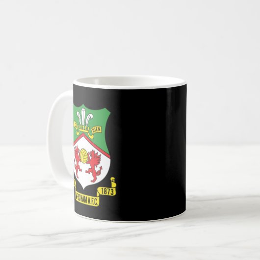 Wrexham AFC Classic Kaffeetasse (Vorderseite Links)