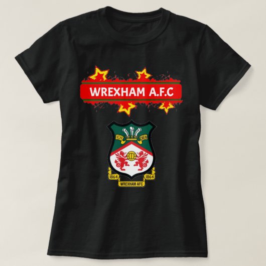 WREXHAM AFC Classic  T-Shirt (Design vorne)