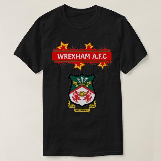 WREXHAM AFC Classic  T-Shirt (Design vorne)