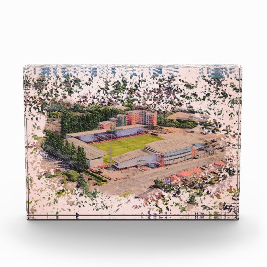 Wrexham AFC, Racecourse Ground Fotoblock (Vorderseite)