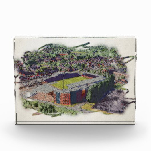 Wrexham AFC, Racecourse Ground Fotoblock (Vorderseite)