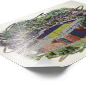 Wrexham AFC, Racecourse Ground Fotodruck (Ecke)