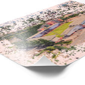 Wrexham AFC, Racecourse Ground Fotodruck (Ecke)