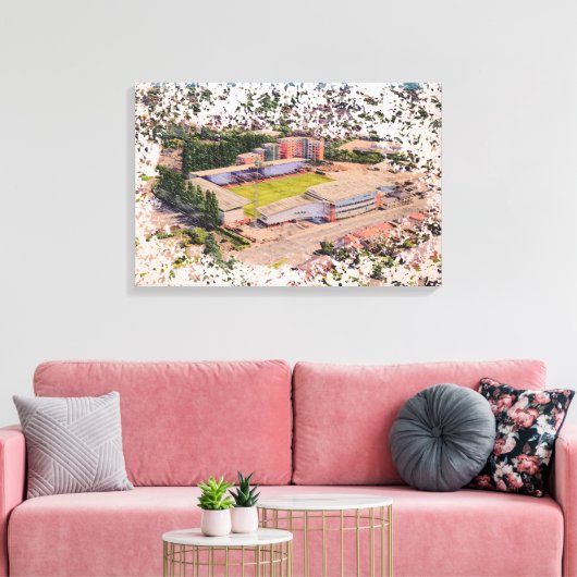 Wrexham AFC, Racecourse Ground Leinwanddruck (Insitu (Wohnzimmer))