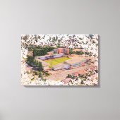 Wrexham AFC, Racecourse Ground Leinwanddruck (Vorderseite)