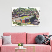 Wrexham AFC, Racecourse Ground Leinwanddruck (Insitu (Wohnzimmer))