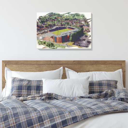 Wrexham AFC, Racecourse Ground Leinwanddruck (Insitu (Schlafzimmer))
