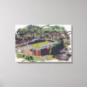 Wrexham AFC, Racecourse Ground Leinwanddruck (Vorderseite)