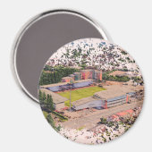 Wrexham AFC, Racecourse Ground Magnet (Vorderseite/Rückseite)