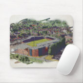 Wrexham AFC, Racecourse Ground Mousepad (Mit Mouse)