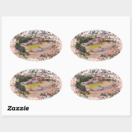 Wrexham AFC, Racecourse Ground Ovaler Aufkleber