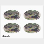 Wrexham AFC, Racecourse Ground Ovaler Aufkleber (Blatt)