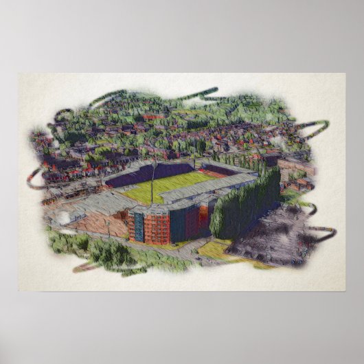 Wrexham AFC, Racecourse Ground Poster (Vorne)