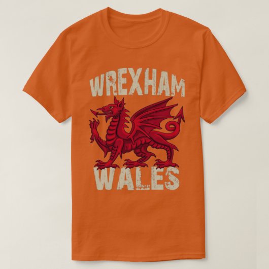 Wrexham T-Shirt (Design vorne)