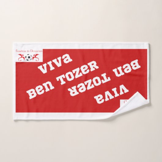 Wrexham Viva Ben Tozer Fearless in Devotion Handtuch (Handtuch)