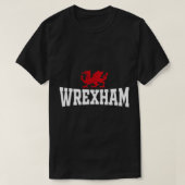 Wrexham Wales Red Dragon Wrecsam Pullover Hoodie (Design vorne)