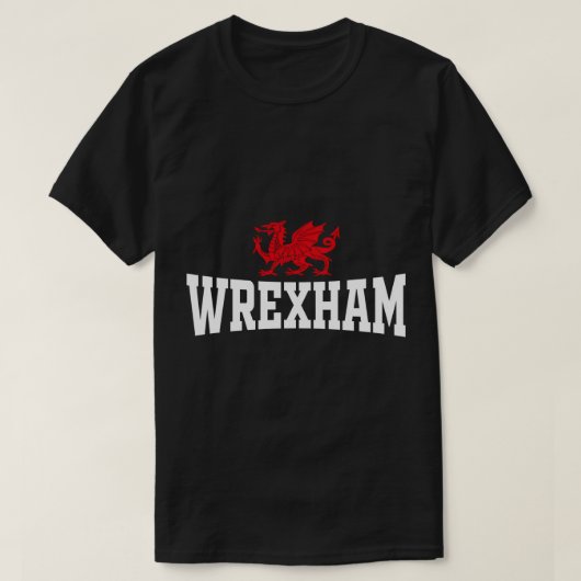 Wrexham Wales Red Dragon Wrecsam Pullover Hoodie (Design vorne)