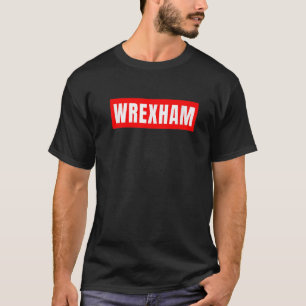 Wrexham Wales UK walisische Bekleidung T-Shirt