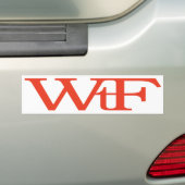 WrF Autoaufkleber (Auf Auto)