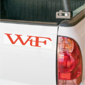 WrF Autoaufkleber (Auf Lkw)