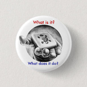 Wright auf Zeit-Büchern - mysteriöser Button
