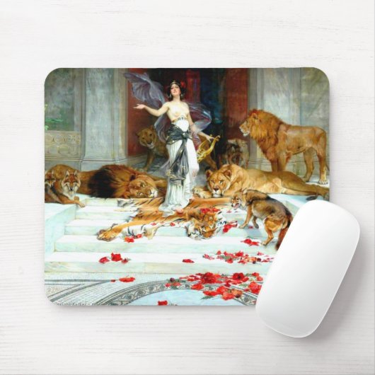Wright Barker Circe Nyph Goddess of Magic Hexe en Mousepad (Mit Mouse)