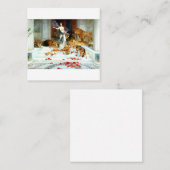 Wright Barker Circe Nyph Goddess of Magic Hexe en Quadratische Visitenkarte (Vorne/Hinten)