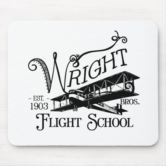 Wright Bros. Flugschule Mousepad (Vorne)