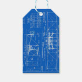 Wright Bros. "Flyer" Blueprint 1903 Geschenkanhänger (Vorderseite)