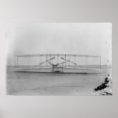 Wright Brothers 1903 Maschine (Vorderansicht) Poster (Vorne)