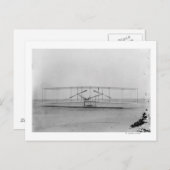 Wright Brothers 1903 Maschine (Vorderansicht) Postkarte (Vorne/Hinten)