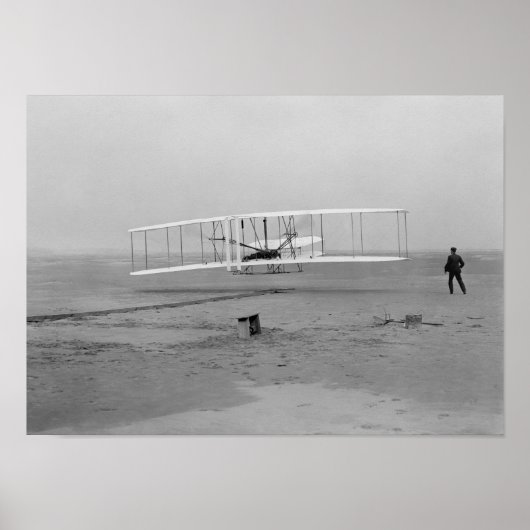 Wright Brothers First Flight Poster (Vorne)