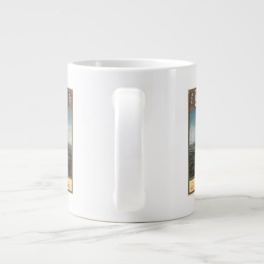 Wright Brothers Flugzeug Jumbo-Tasse (Rückseite)