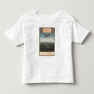 Wright Brothers Flugzeug Kleinkind T-shirt