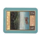 Wright Brothers Flugzeug Magnet (Horizontal)