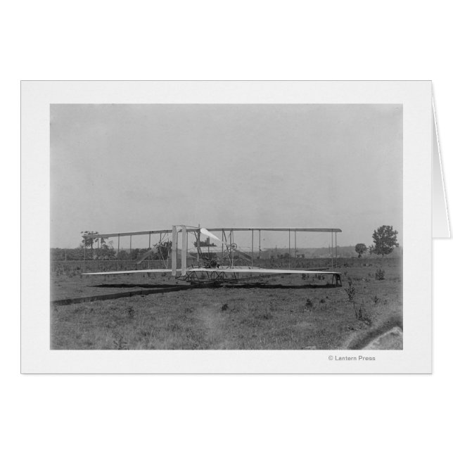 Wright Brothers Flugzeug Nah-up View (Vorderseite (Horizontal))