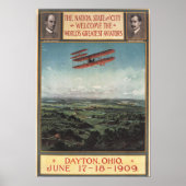 Wright Brothers Flugzeug Poster (Vorne)