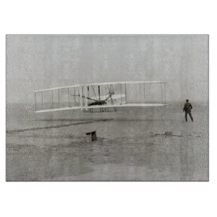 Wright Brothers Flyer Erster Flug Flugmaschine Luf Schneidebrett