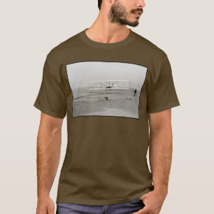 Wright Brothers Flyer Erster Flug Flugmaschine Luf T-Shirt