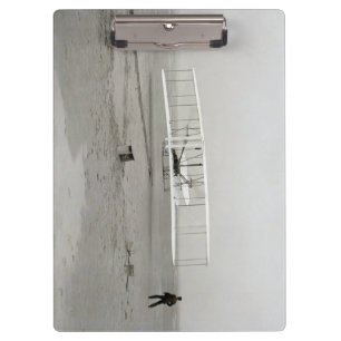 Wright Brothers Flyer Erster Flug Flugverkehr Luft Klemmbrett