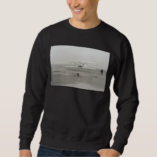 Wright Brothers Flyer Erster Flug Flugverkehr Luft Sweatshirt